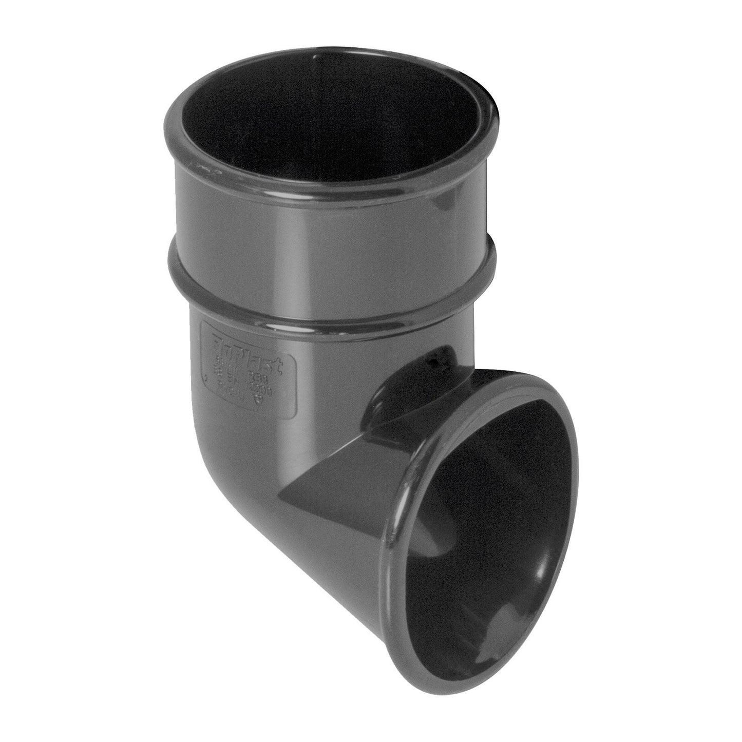 Shoe Black FloPlast 68mm Round Downpipe Gutter Parts