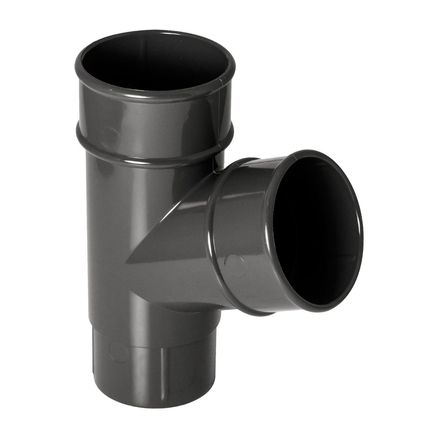 Branch Brown FloPlast 68mm Round Downpipe Gutter Parts