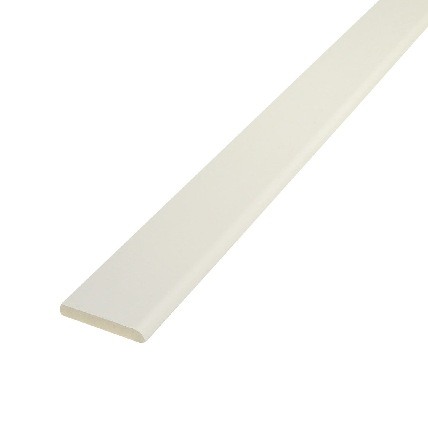65mm Anthracite Grey (Grained) Agate Grey, 45mm - Pencil-Round Architrave uPVC Plastic Window Finishing Trim