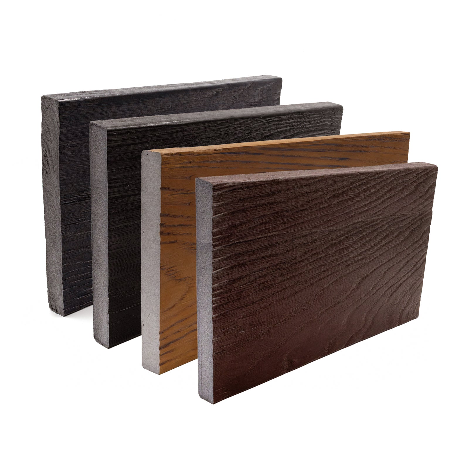 Black 8" Wide Mock Tudor Board Replica Wood External UPVC Polyeurathane Plank