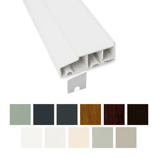 85mm Profile 22 Stub Window Sill (with End Caps)