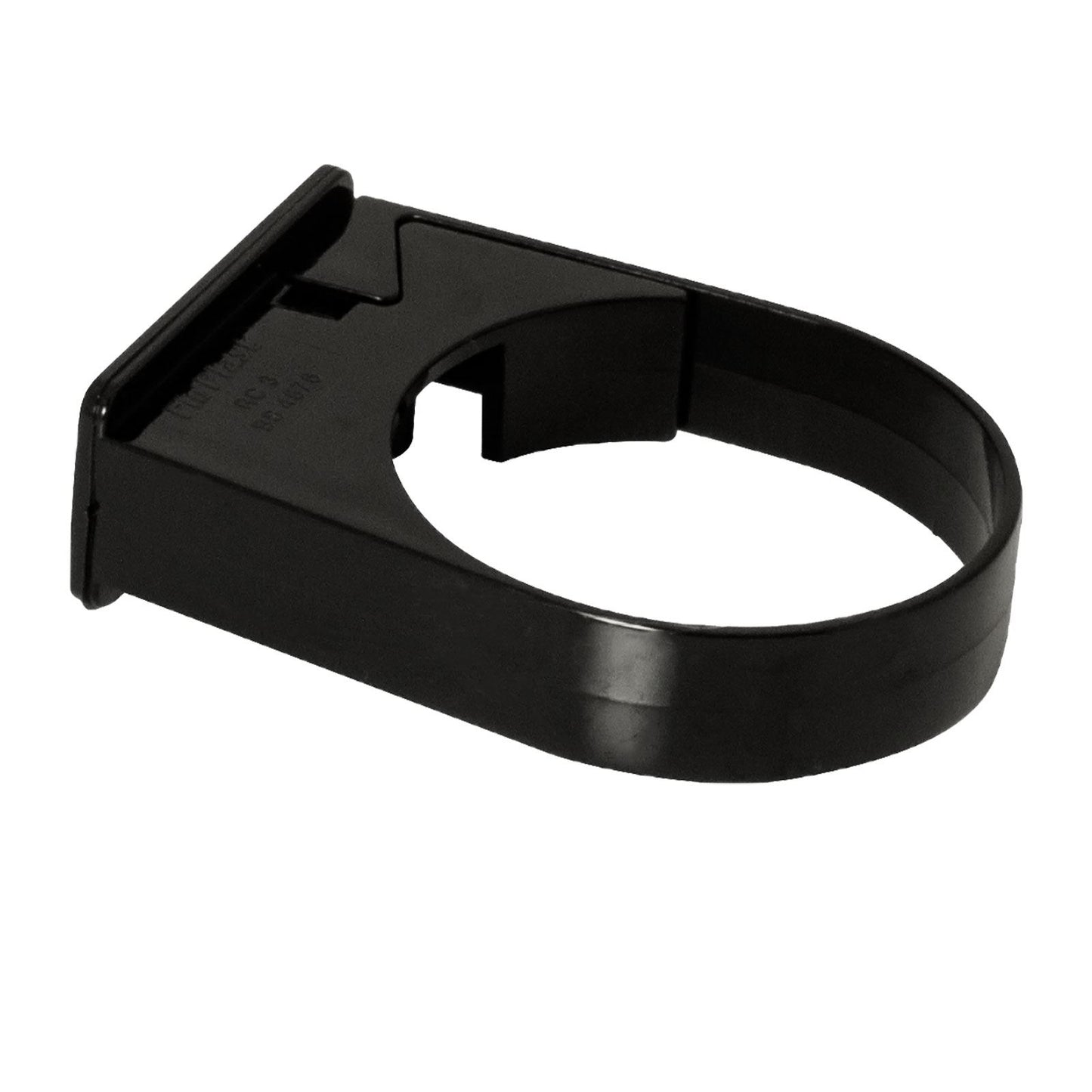 Clip (Single-Fix) White FloPlast 68mm Round Downpipe Gutter Parts