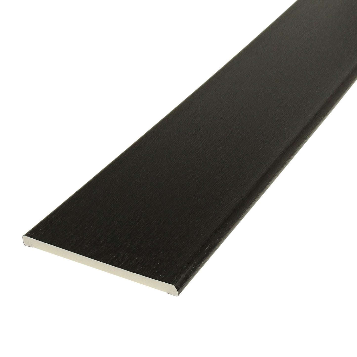 95mm Golden Oak Agate Grey, 45mm - Pencil-Round Architrave uPVC Plastic Window Finishing Trim