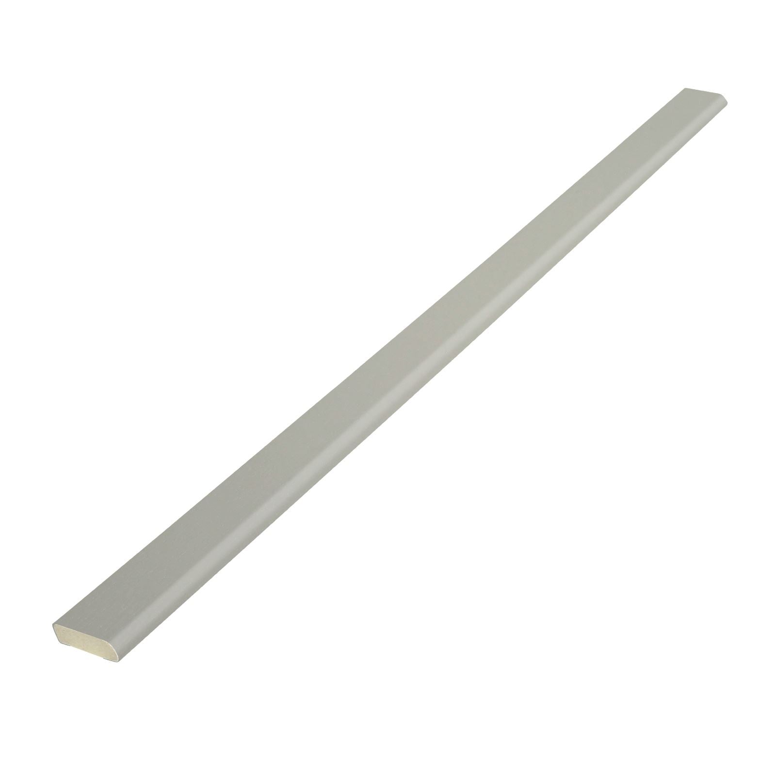 30mm Anthracite Grey (Grained) Cloaking Fillet uPVC Plastic Architrave Window Door Architrave Trim - 20mm, Agate Grey