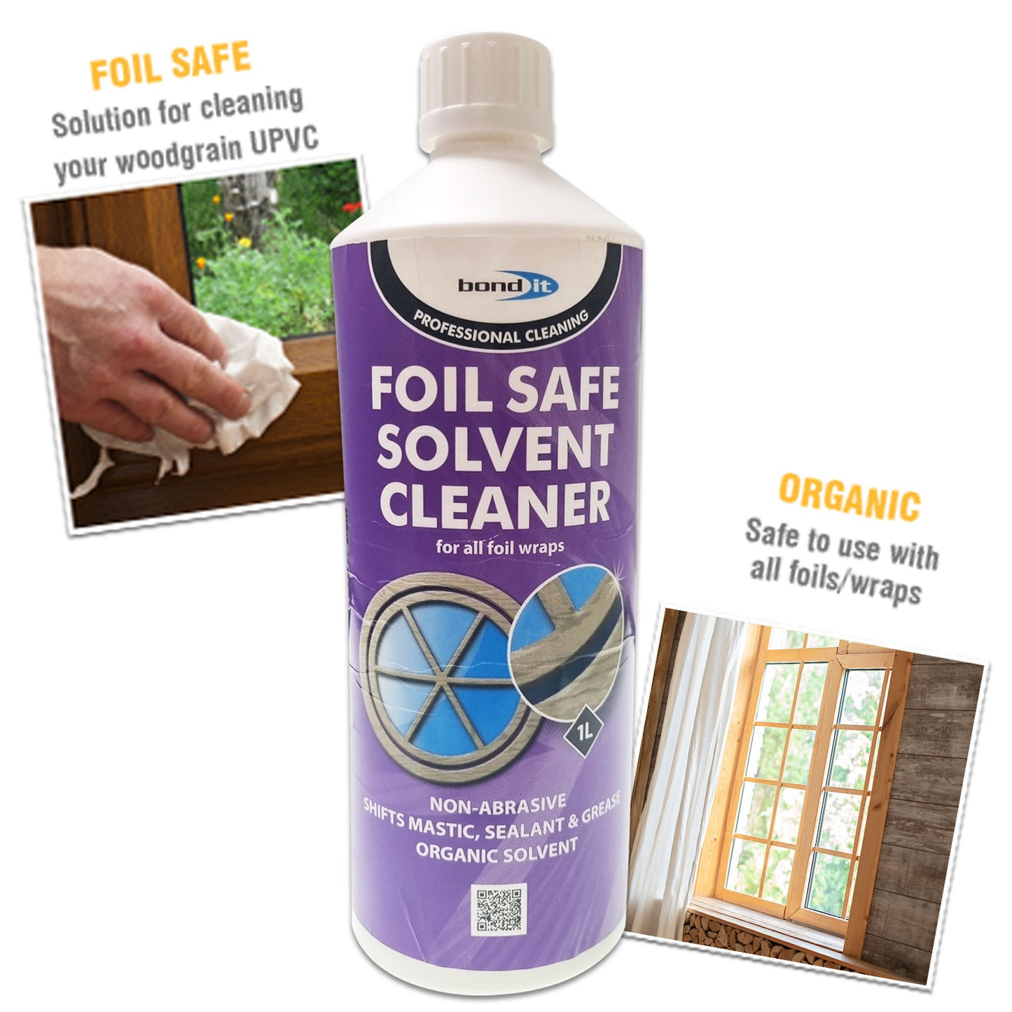 Foil Safe Solvent Cleaner + Tissue Foil Safe Solvent Cleaner + Tissue