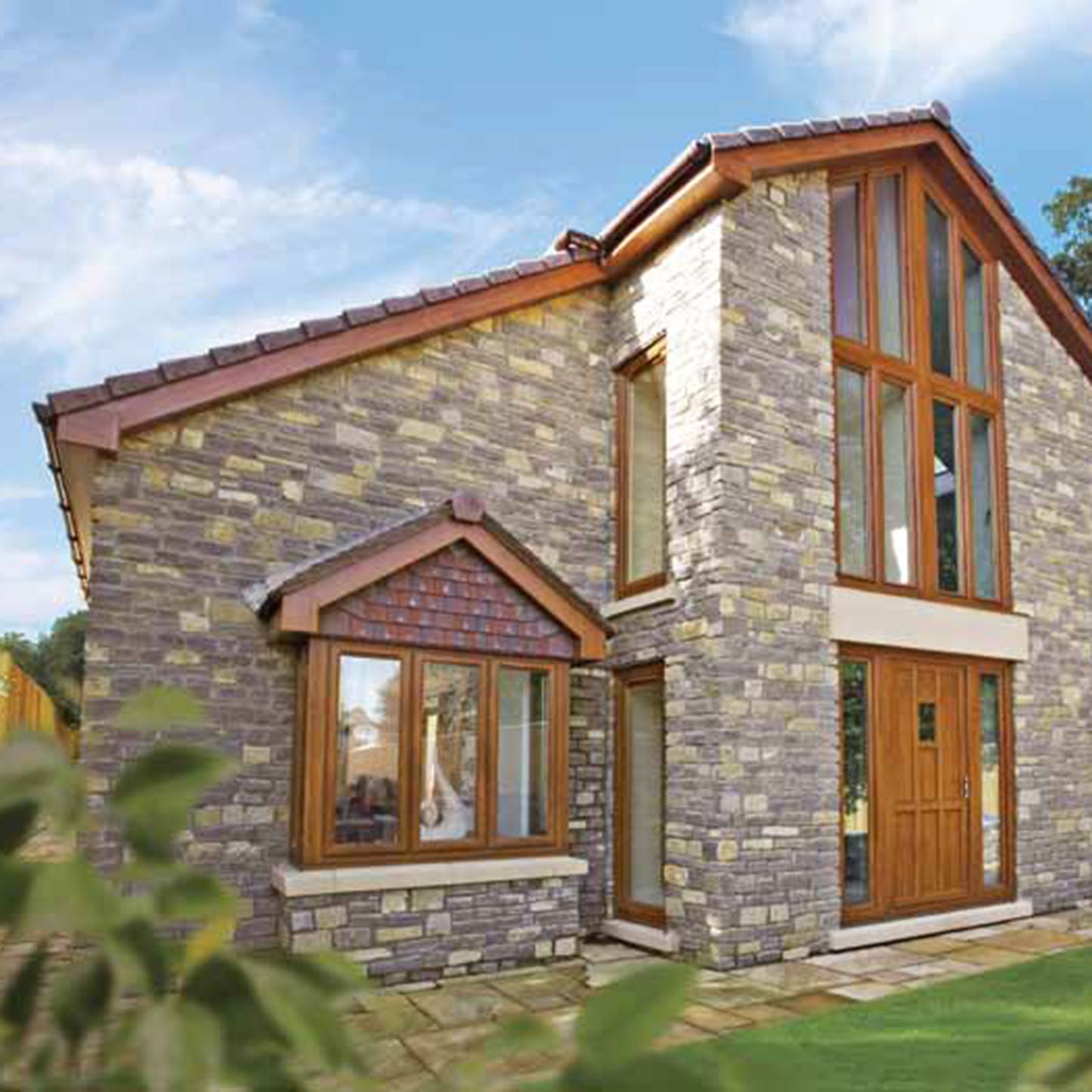 Rosewood H-Section Panel Joint for 9mm uPVC Soffit Board – White