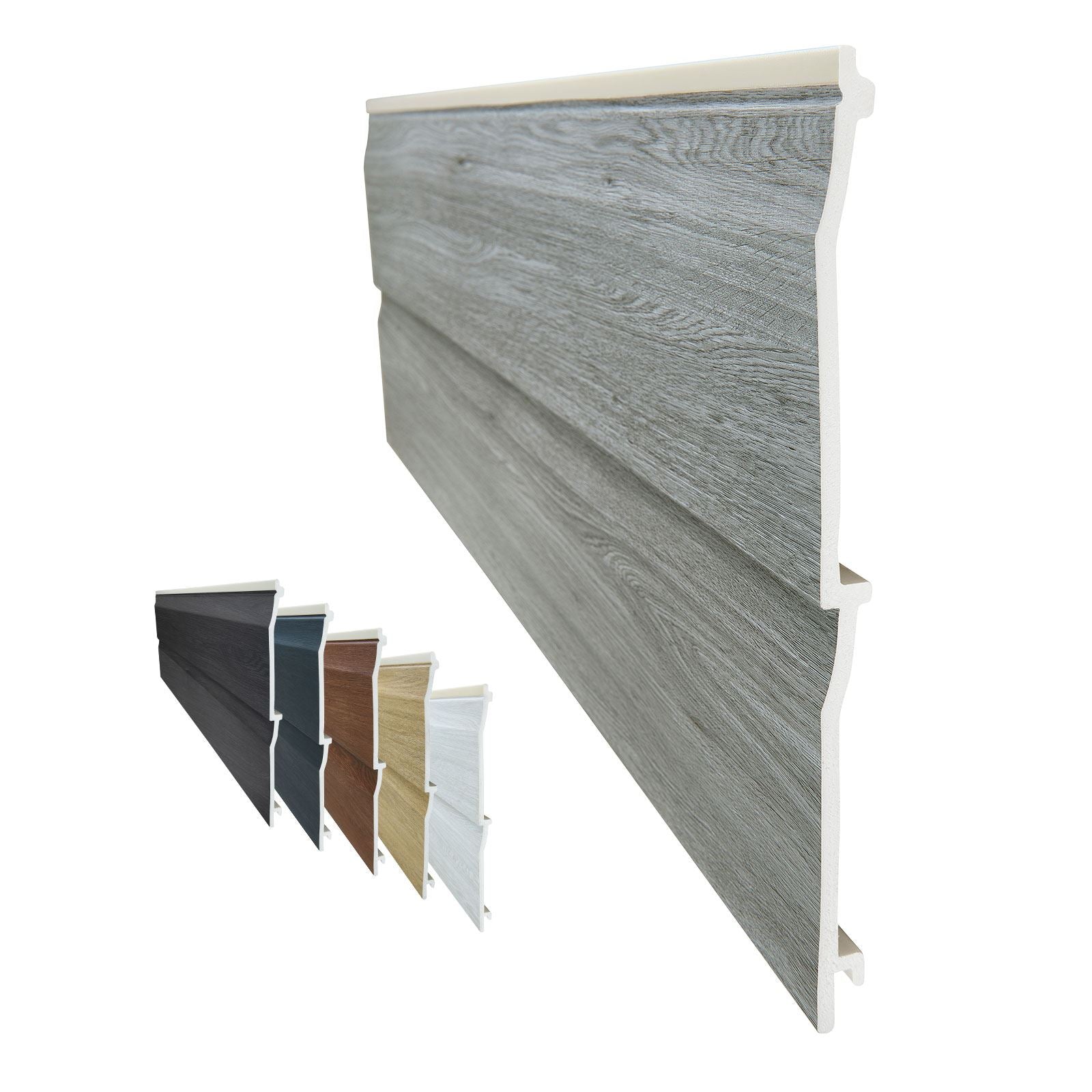 NatureClad Double Shiplap Cladding Board – Truly PVC