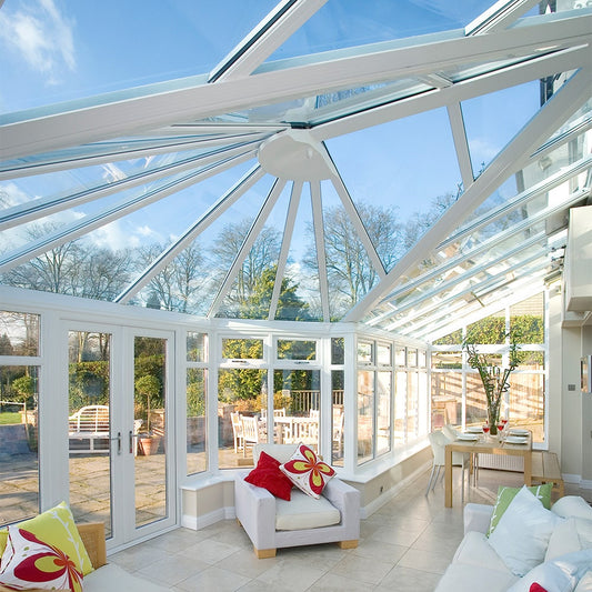 Ambi-Blue/Low-E Double-Glazed Toughened Glass Unit (1.2u)