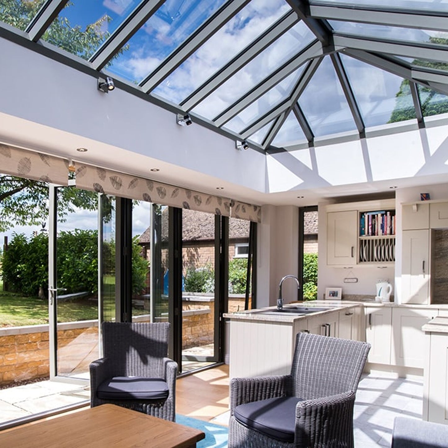 Ambi-Ultra Grey/Low-E Double-Glazed Toughened Glass Unit (1u)