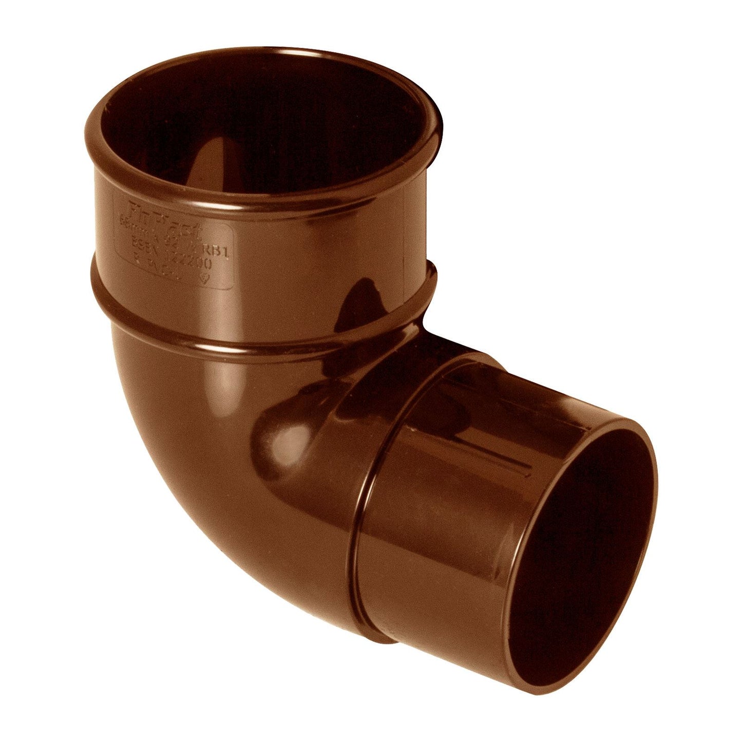Branch Anthracite Grey FloPlast 68mm Round Downpipe Gutter Parts