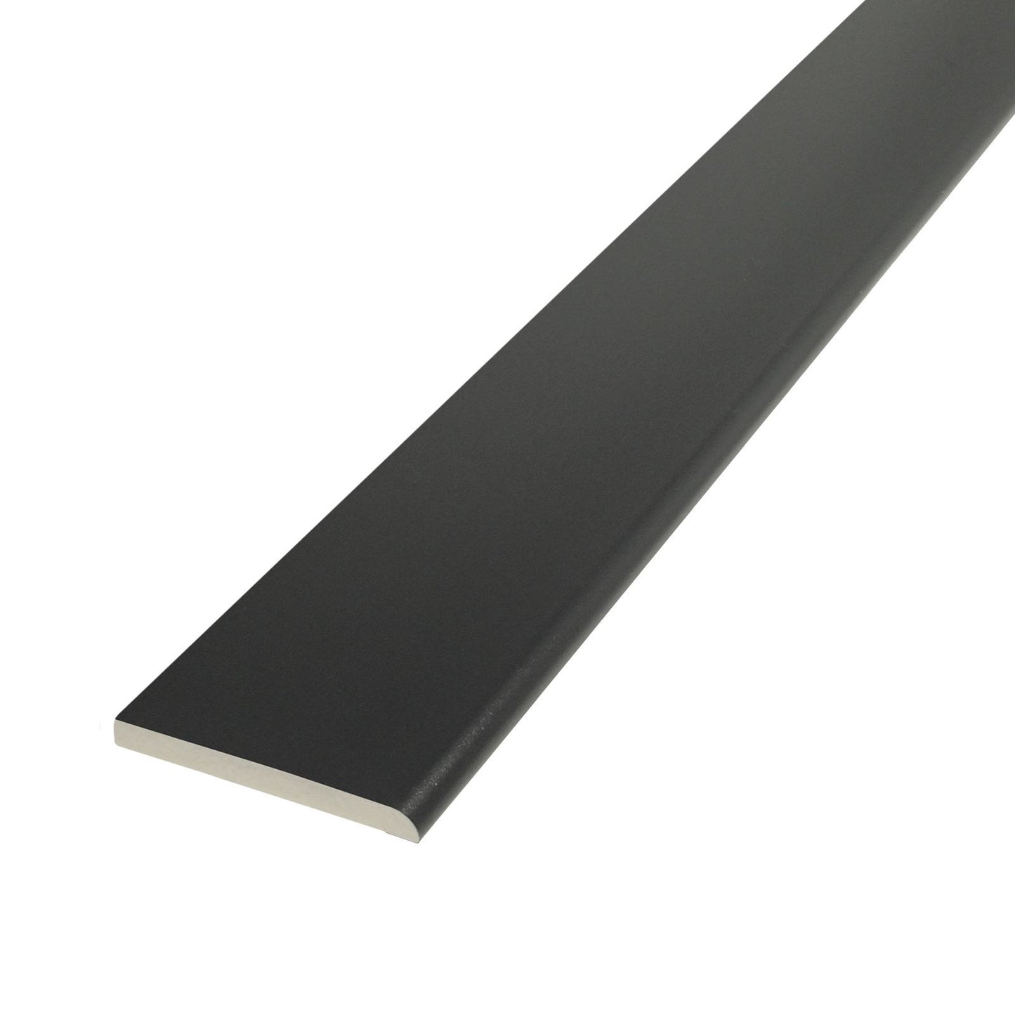 65mm Chartwell Green Agate Grey, 45mm - Pencil-Round Architrave uPVC Plastic Window Finishing Trim