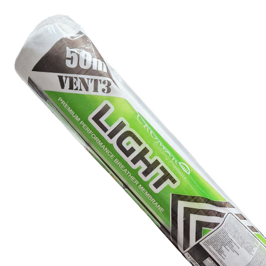 Cromar Vent3 Light Breathable Membrane (1m x 50m)
