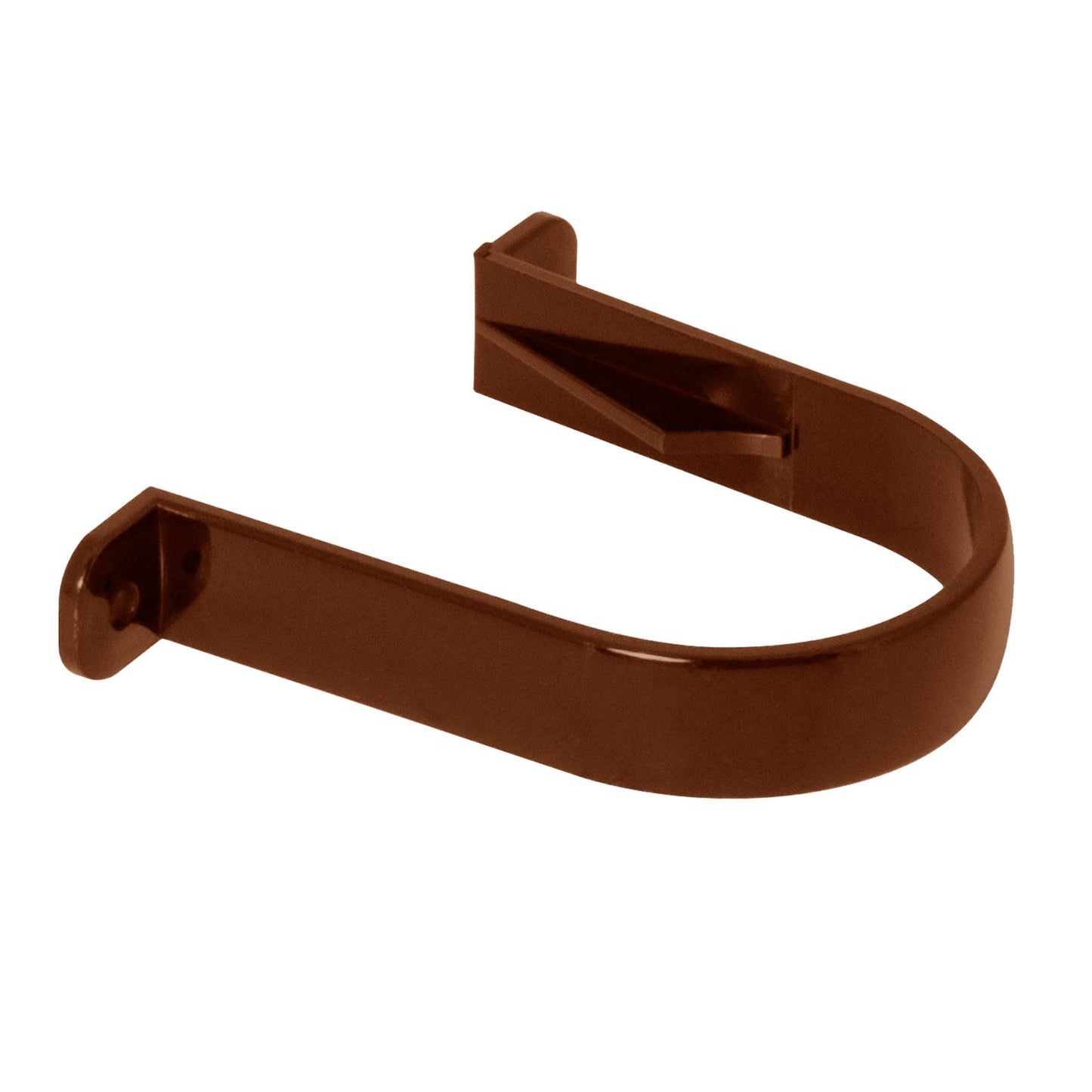 Clip (Single-Fix) Black FloPlast 68mm Round Downpipe Gutter Parts
