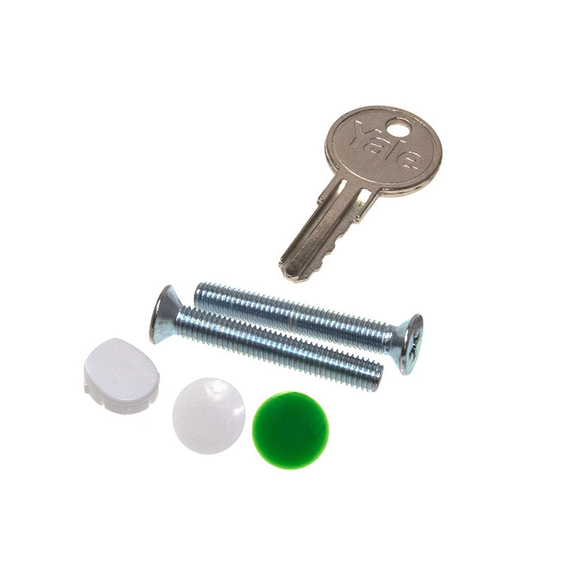 an image of the fixings included with a window handle