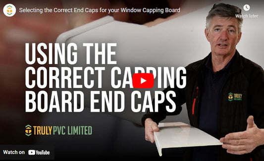 Get the Correct End Caps for your Window Capping Cover