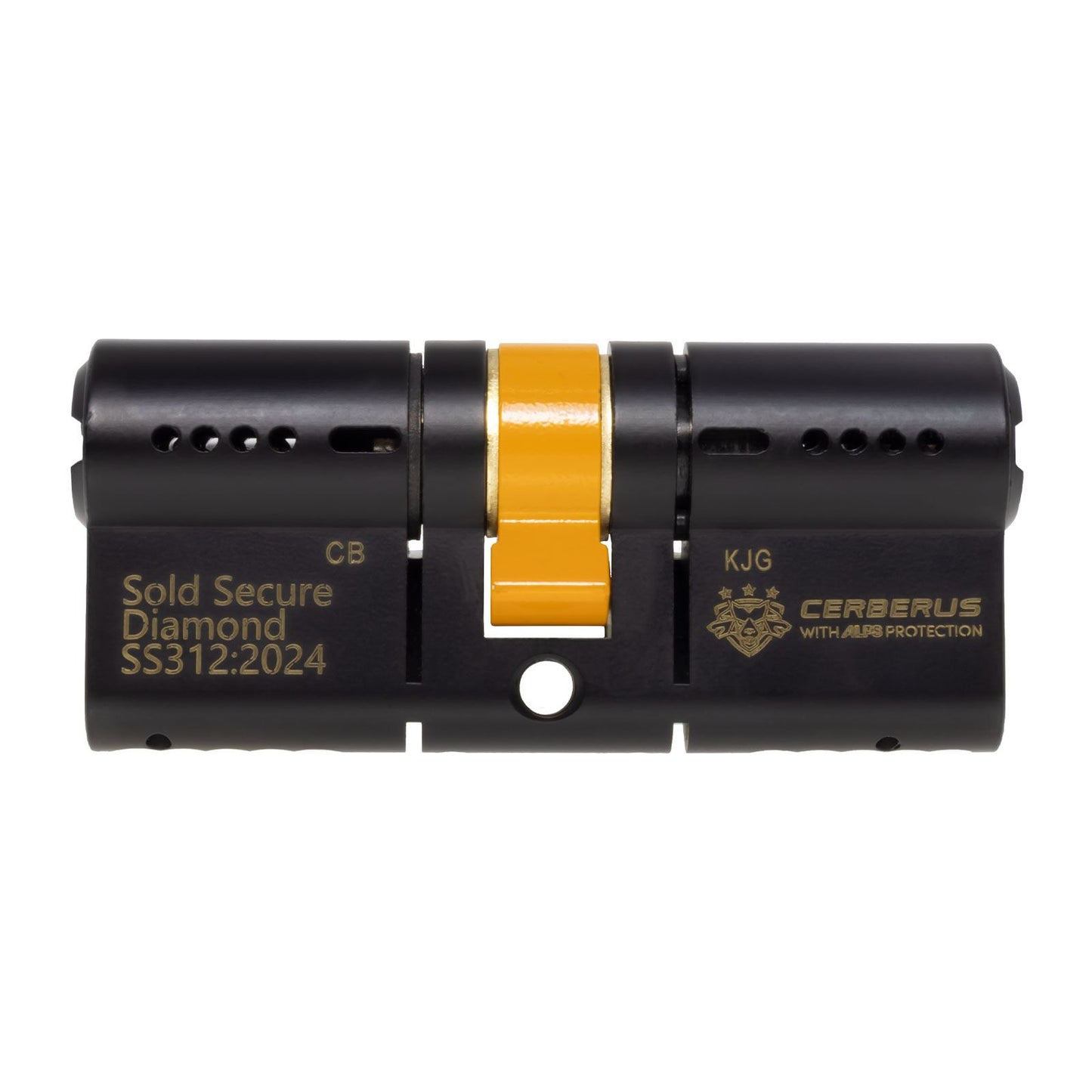 CERBERUS TS007 3* Euro Cylinder (Black)