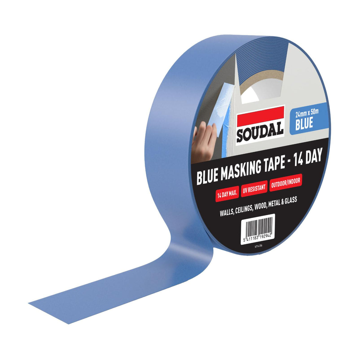 Example of Soudal Blue Professional Masking Tape