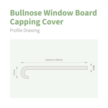 Bullnose Window Board Capping Cover (1.25m)