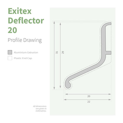 Exitex Deflector 20 Weather Bar