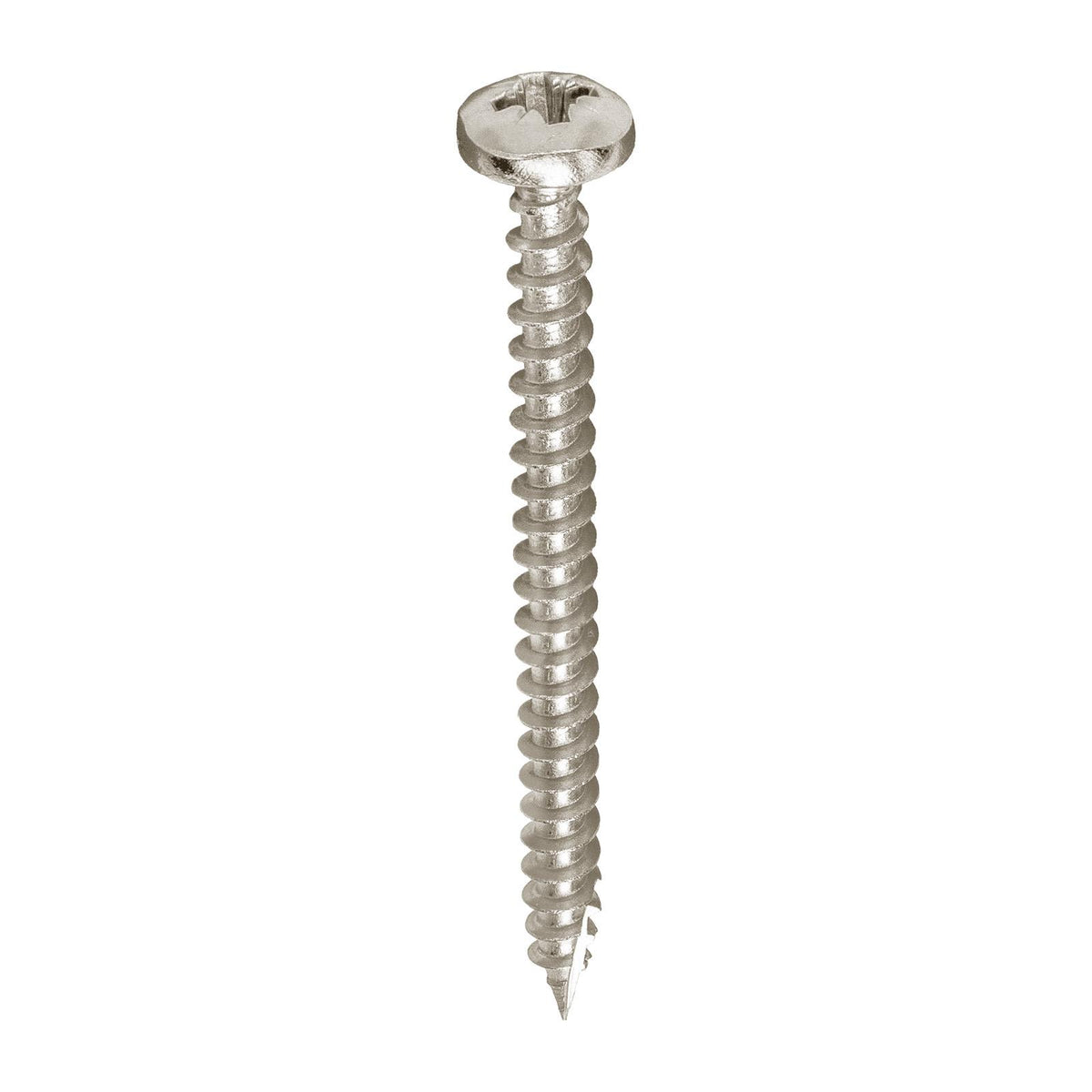 4.0 x 50mm Classic Pan Head Multipurpose Woodscrews (200 Pack)