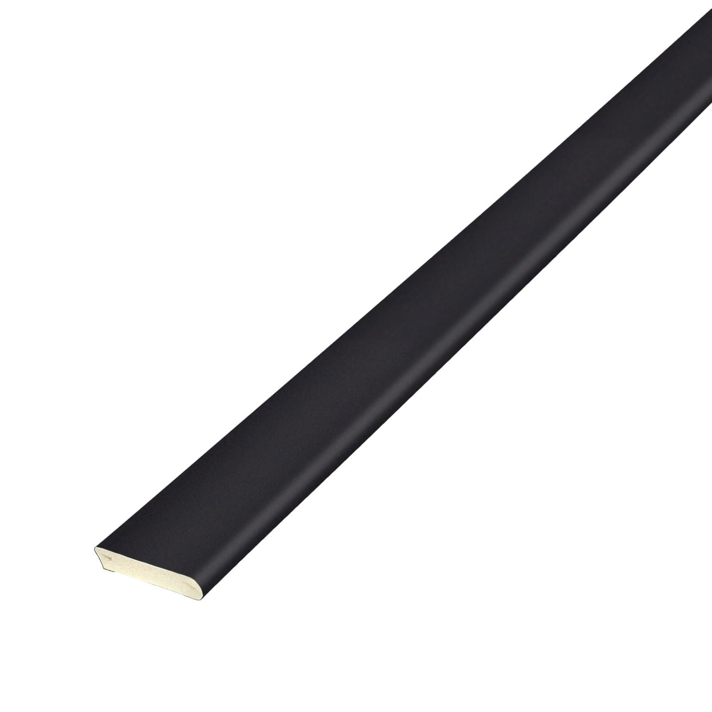 20mm Chartwell Green Cloaking Fillet uPVC Plastic Architrave Window Door Architrave Trim - 20mm, Agate Grey