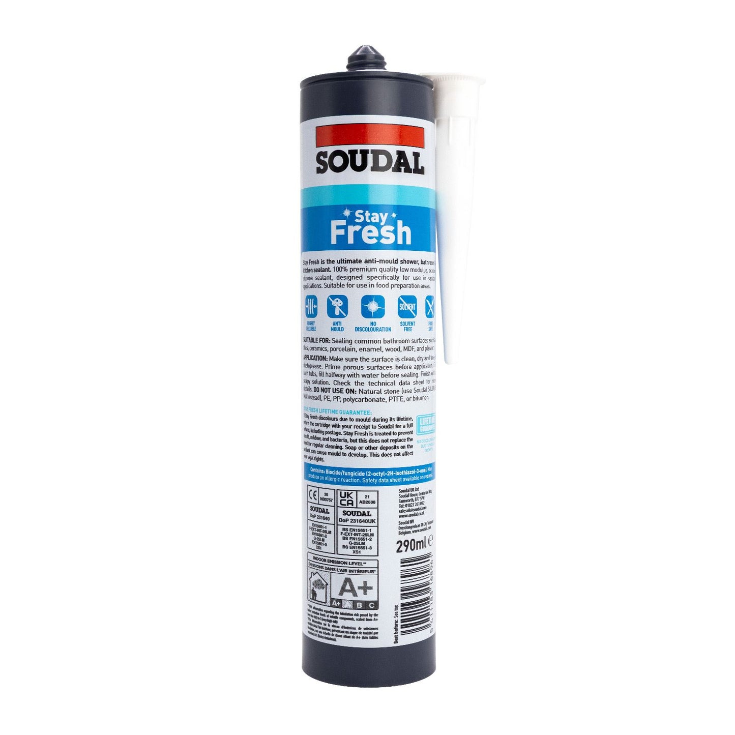 Stay Fresh Sanitary Silicone (Acetoxy)