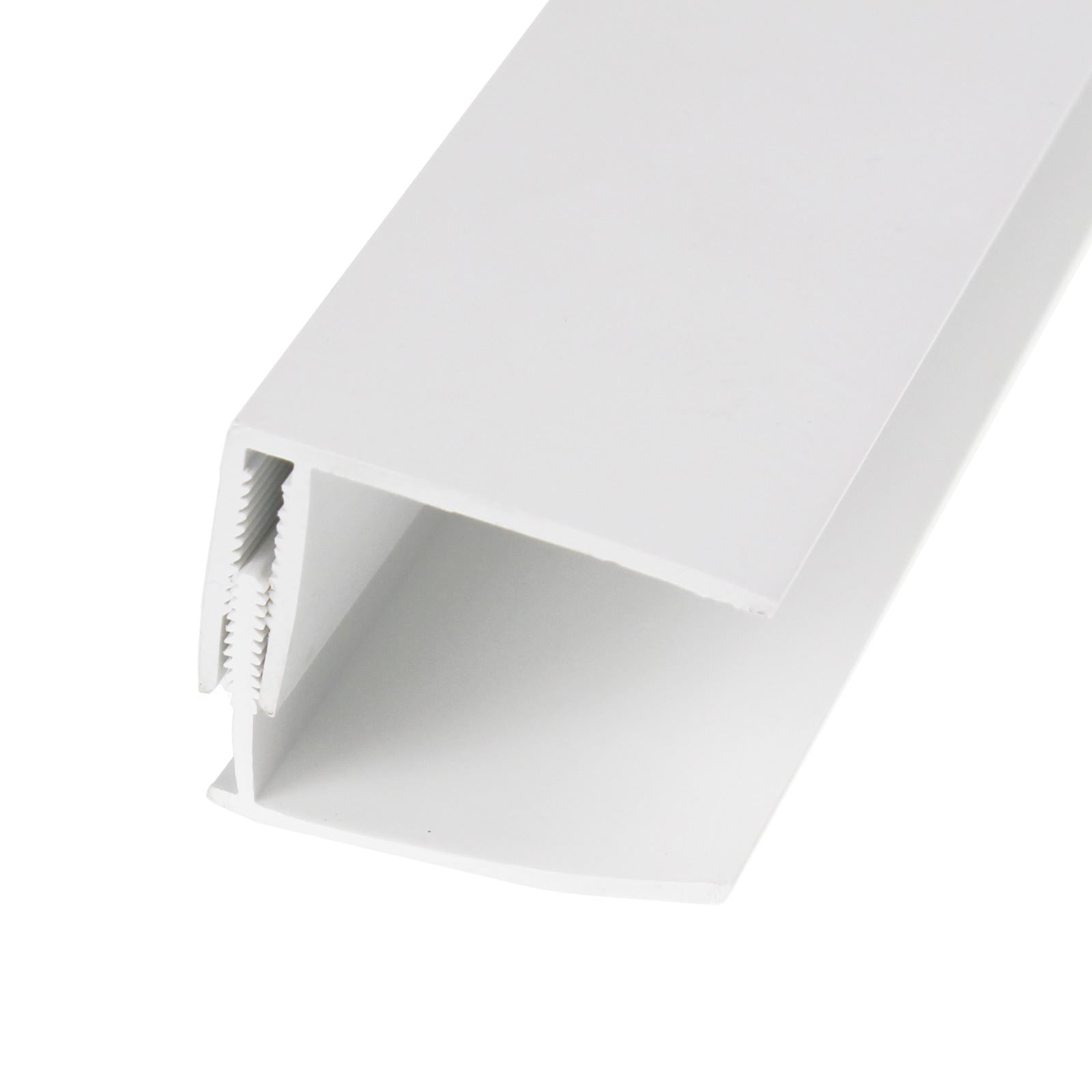 34mm 2-Part Edge Trim for uPVC Shiplap Cladding – Truly PVC