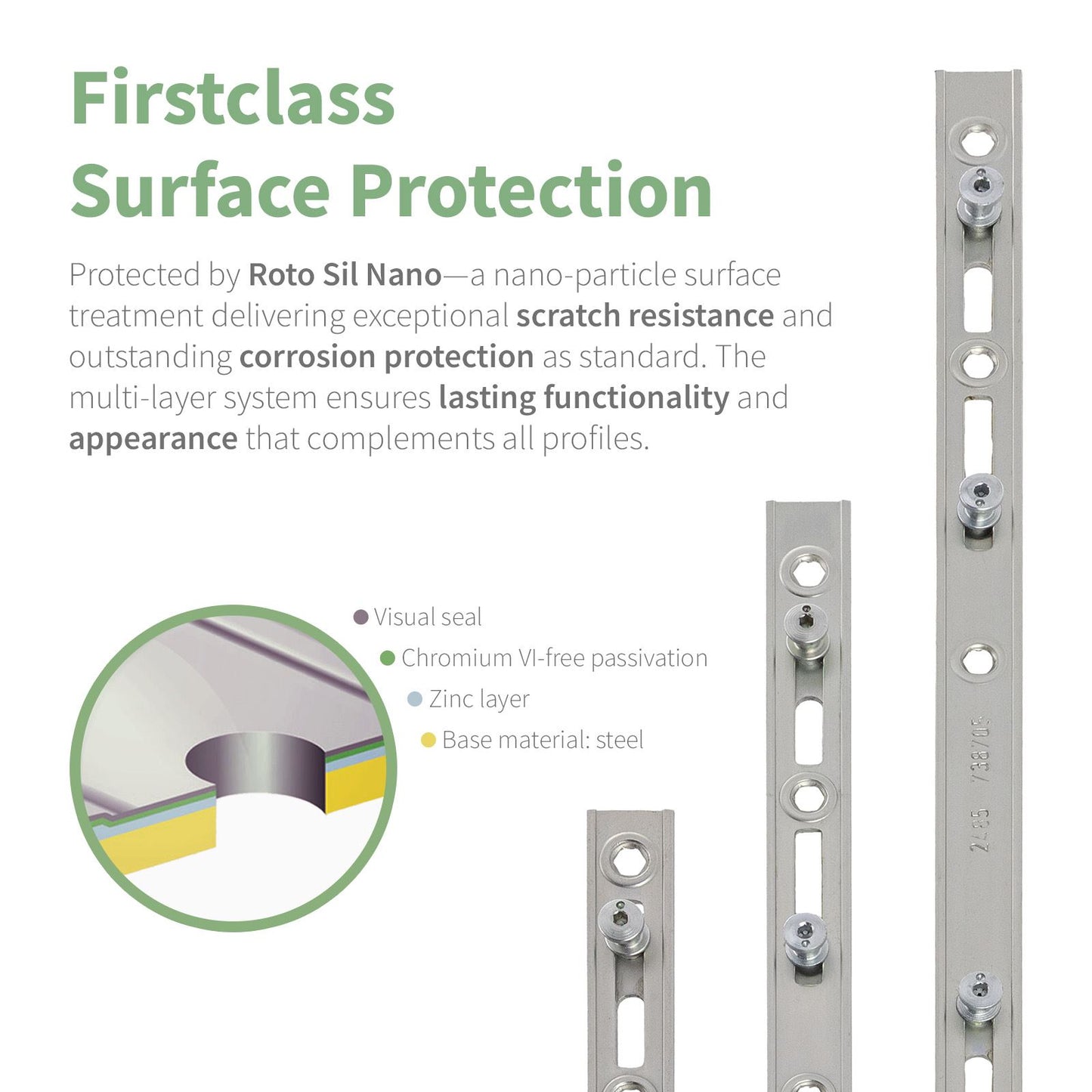 Roto TSL Inline Espag Window Lock