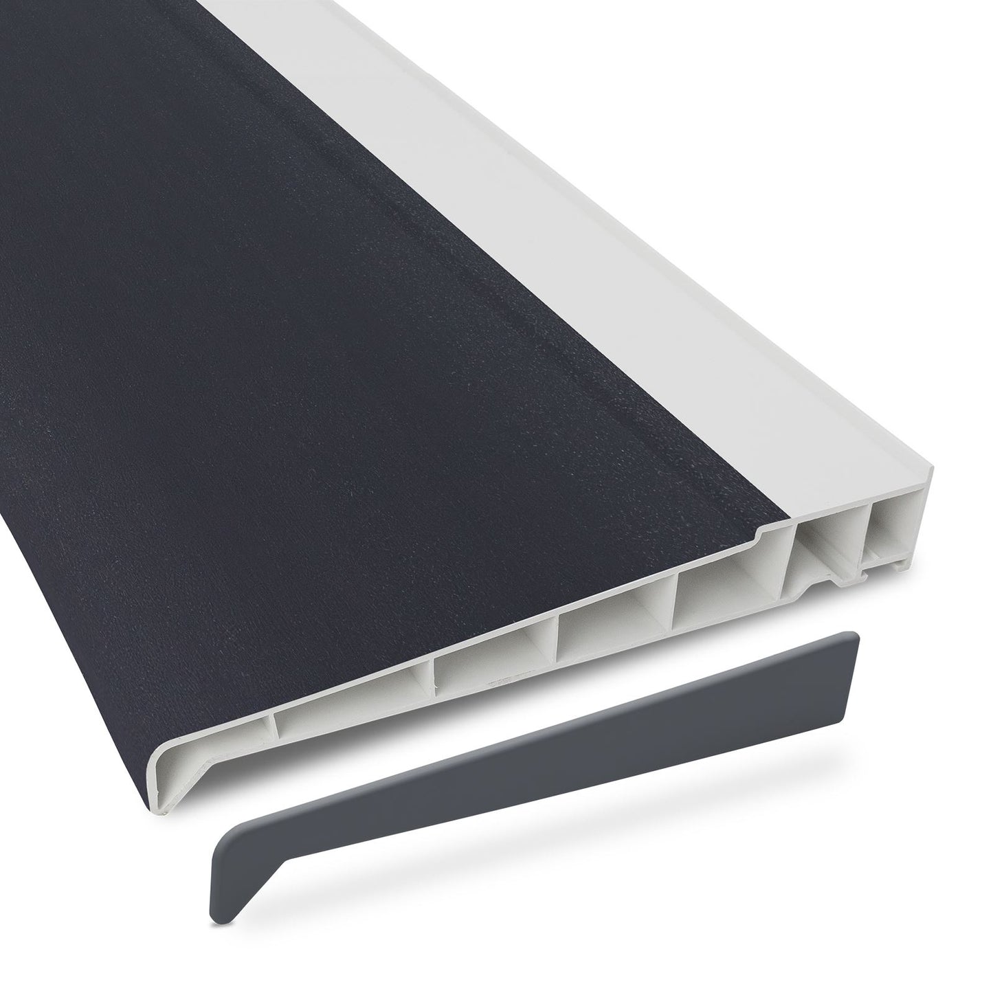225mm Profile 22 Window Sill (with End Caps)