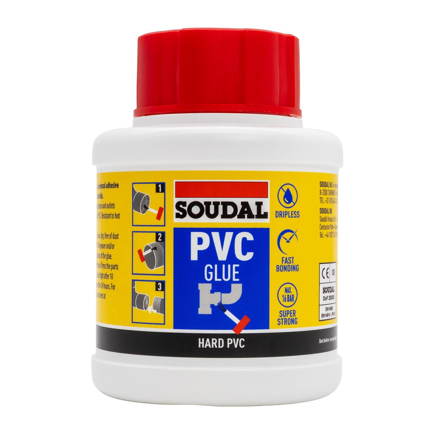 Soudal PVC & ABS Solvent Weld (250ml)