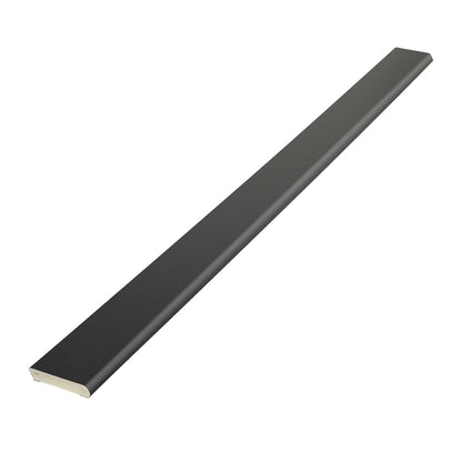20mm Black Ash Cloaking Fillet uPVC Plastic Architrave Window Door Architrave Trim - 20mm, Agate Grey