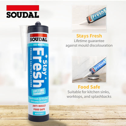 Stay Fresh Sanitary Silicone (Acetoxy)