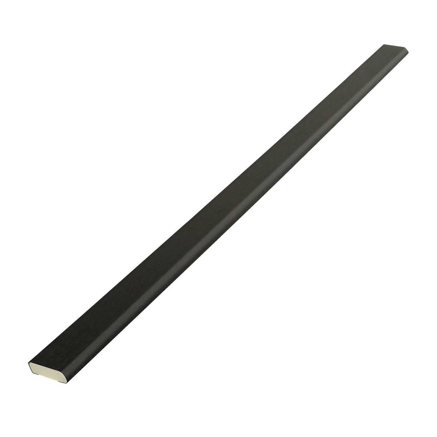 30mm Chartwell Green Cloaking Fillet uPVC Plastic Architrave Window Door Architrave Trim - 20mm, Agate Grey