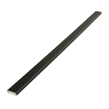 30mm Chartwell Green Cloaking Fillet uPVC Plastic Architrave Window Door Architrave Trim - 20mm, Agate Grey