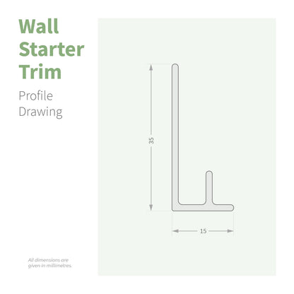 NatureClad Wall Starter Trim