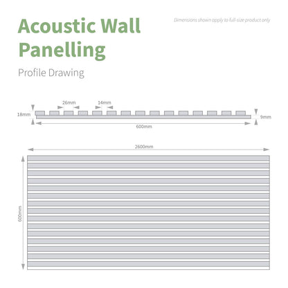 Zest Acoustic Wall Panel - Sample Pack