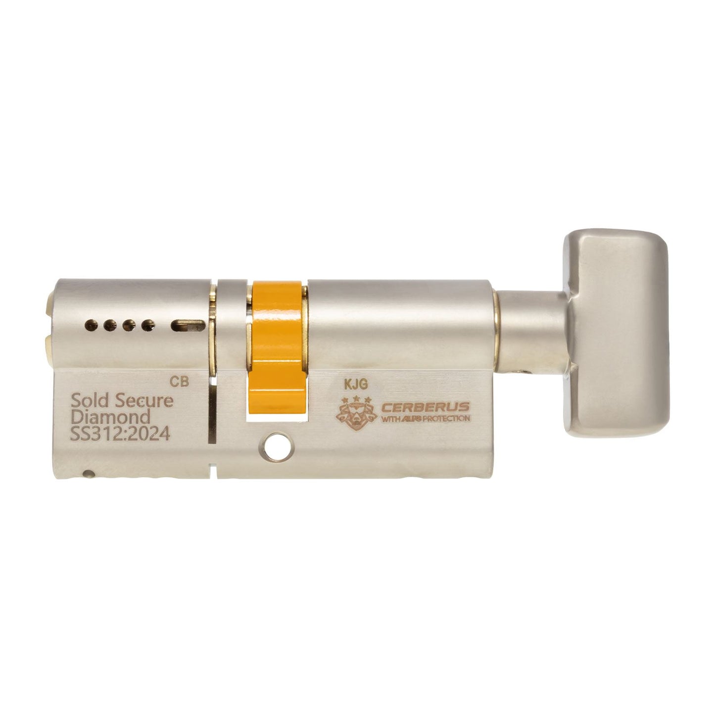 CERBERUS TS007 3* Thumbturn Euro Cylinder