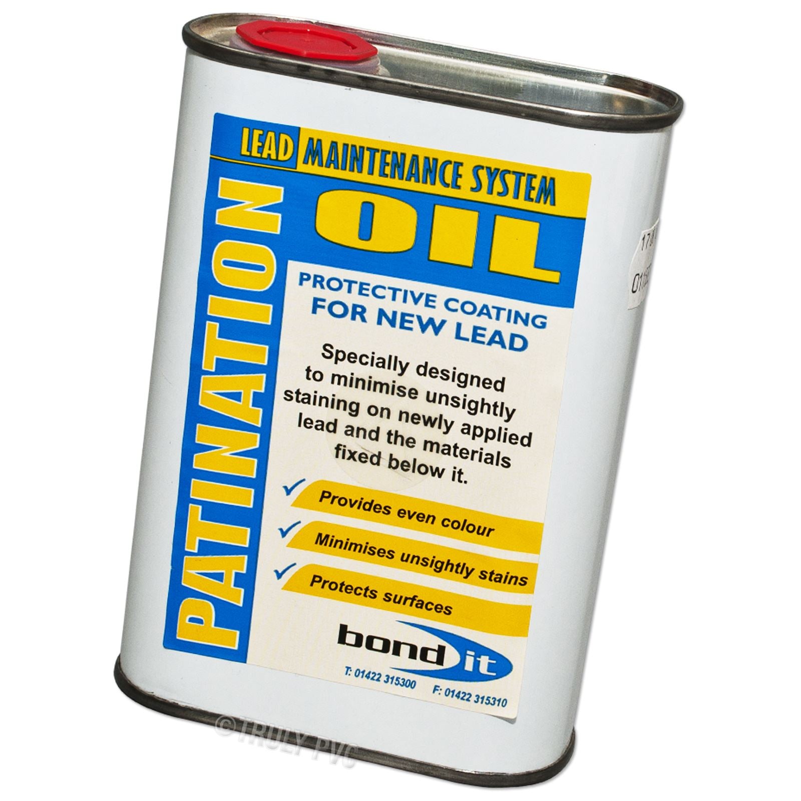 Patternation Oil Patination Oil Prevents Carbonate Formation on New Lead (500ml) – Truly PVC