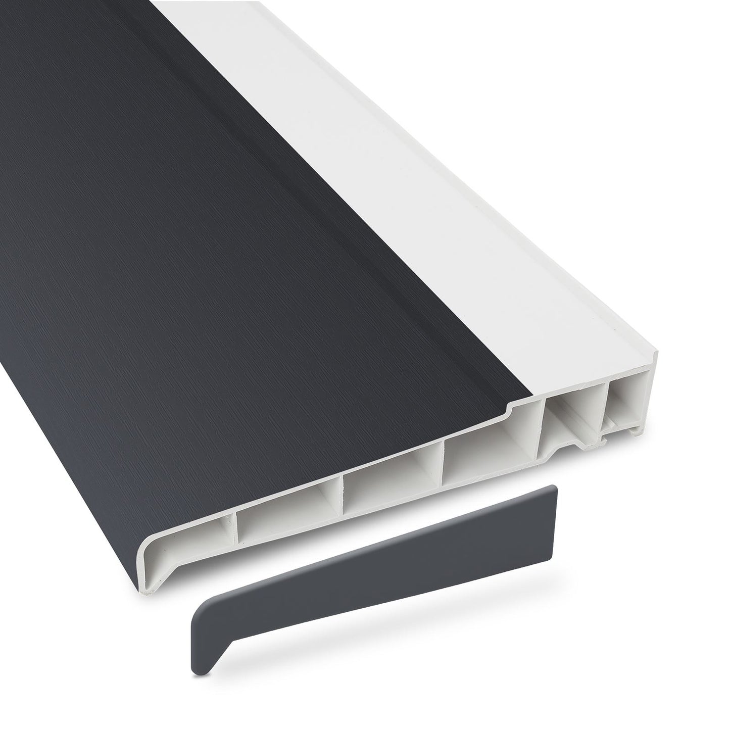 180mm Profile 22 Window Sill End Caps