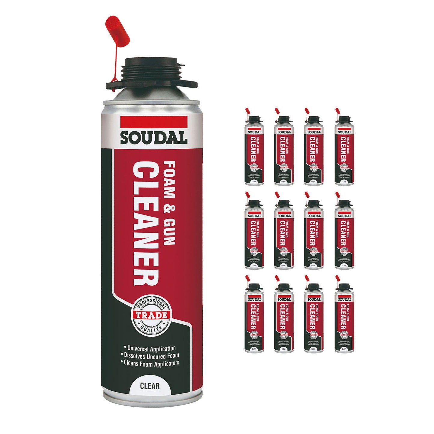 Soudal Foam & Gun Cleaner (12 Pack)