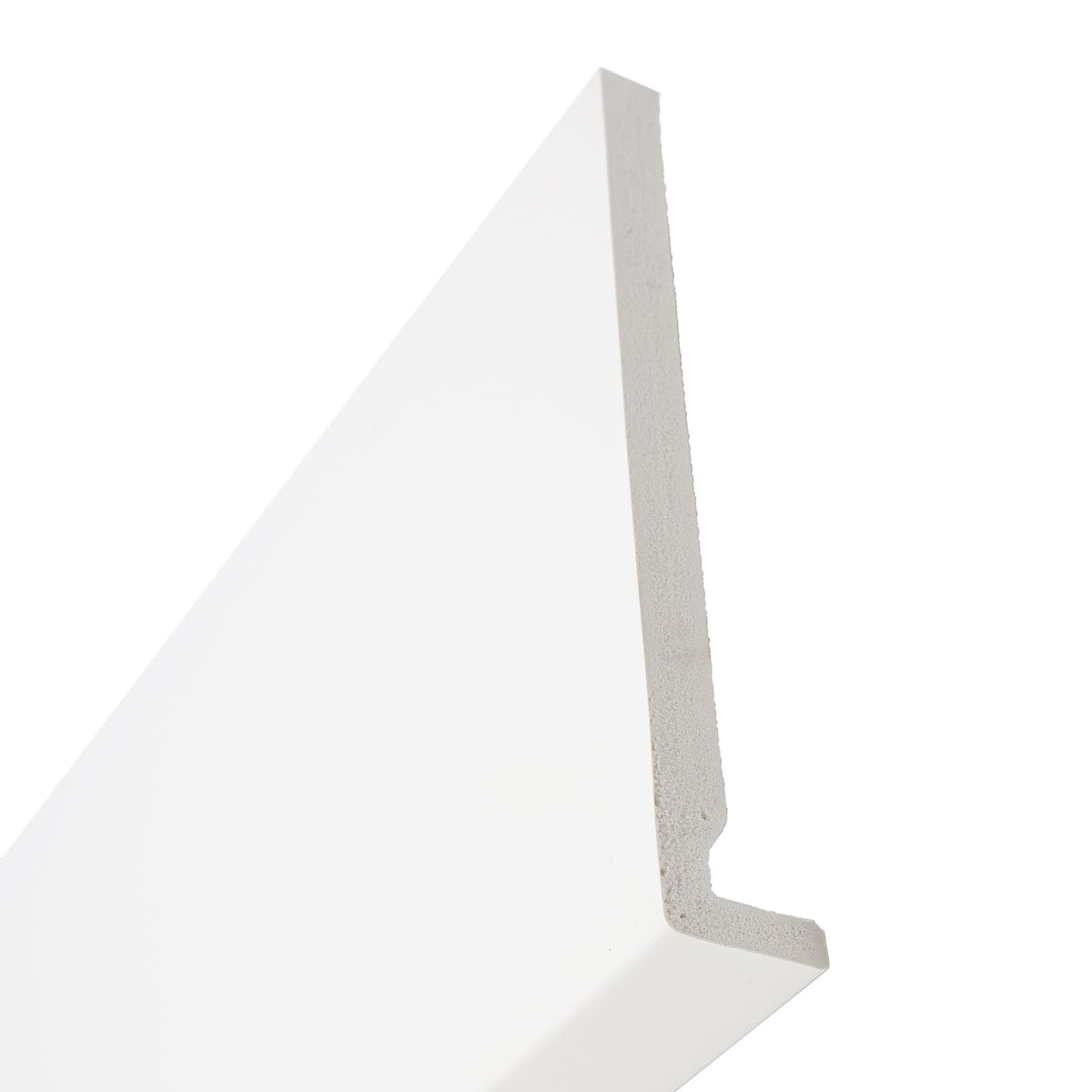Baseboard Fascha White 5 X 5 Ft Size Square Area Rugs 5-Pack White UPVC Fascia Board ...