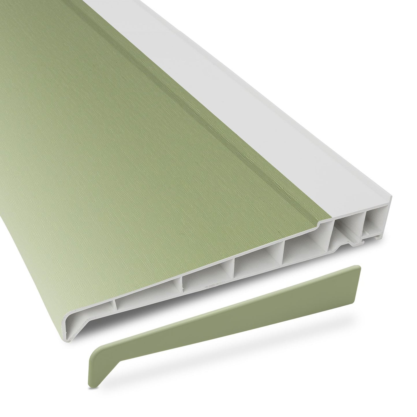 225mm Profile 22 Window Sill End Caps