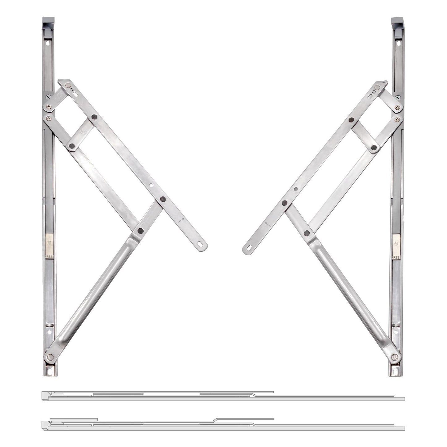 Securistyle Restricted Window Friction Hinge (Top Hung)