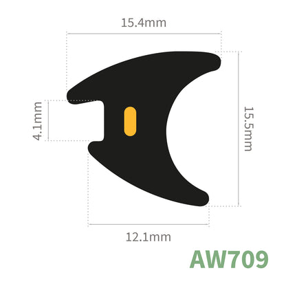 Example of Rubber Wedge & E Gasket