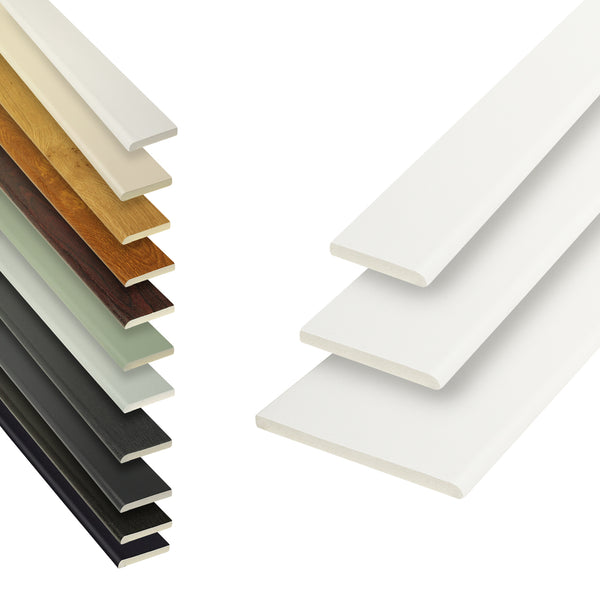 Pencil-Round Architrave uPVC Plastic Window Finishing Trim – Truly PVC