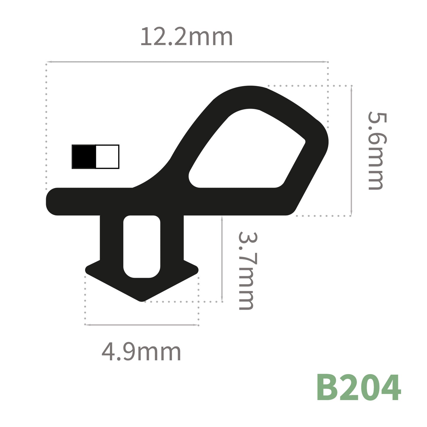 Window & Door Bubble Gasket