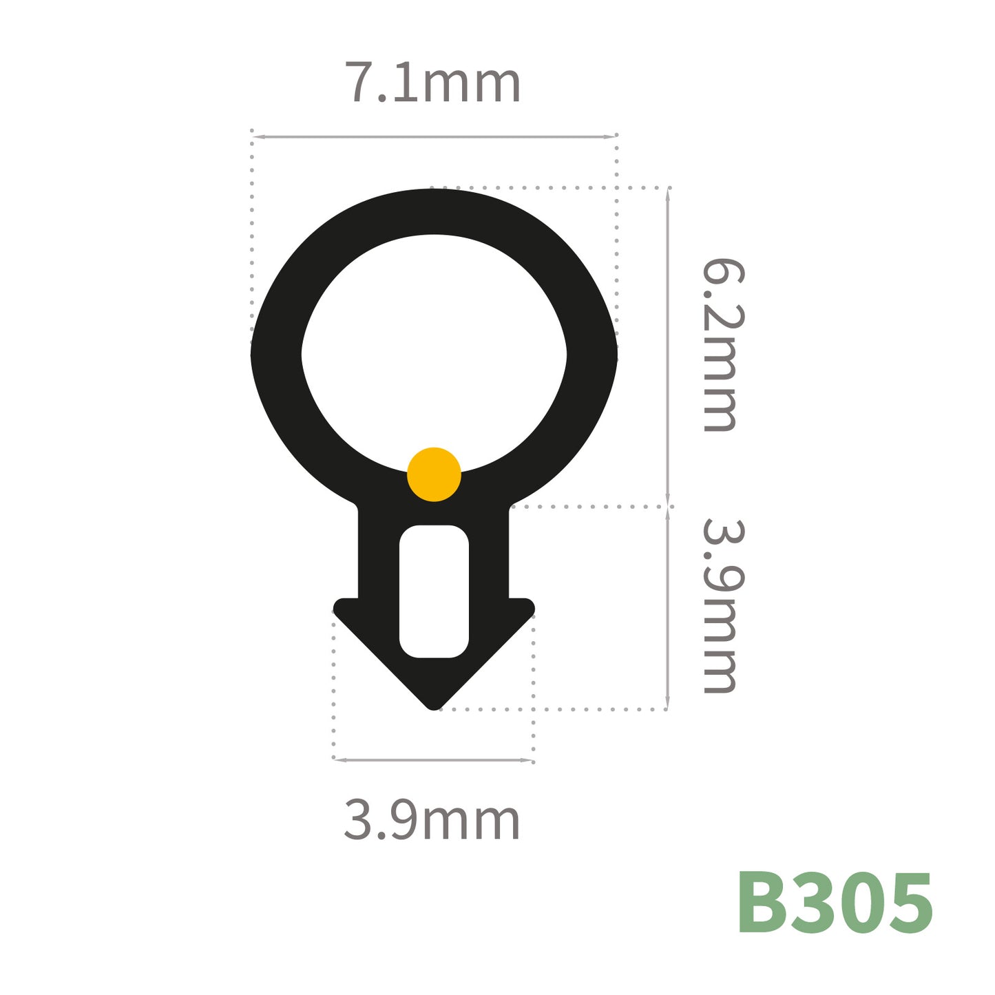 Window & Door Bubble Gasket