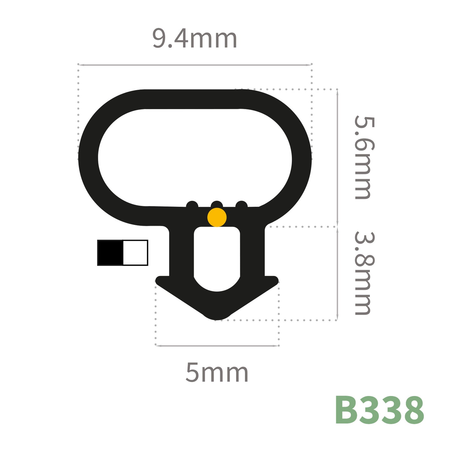 Window & Door Bubble Gasket