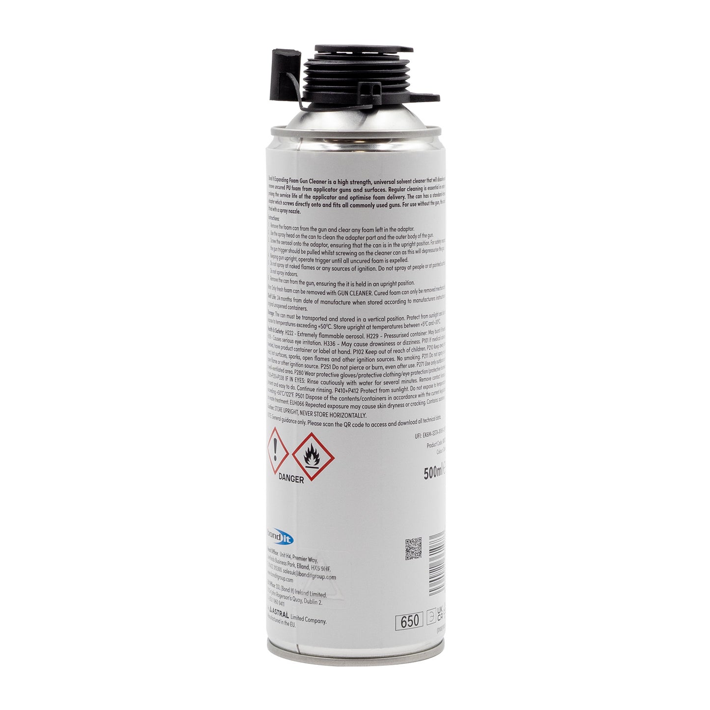 Example of Bond-It PU Expanding Foam Gun Cleaner (500ml)