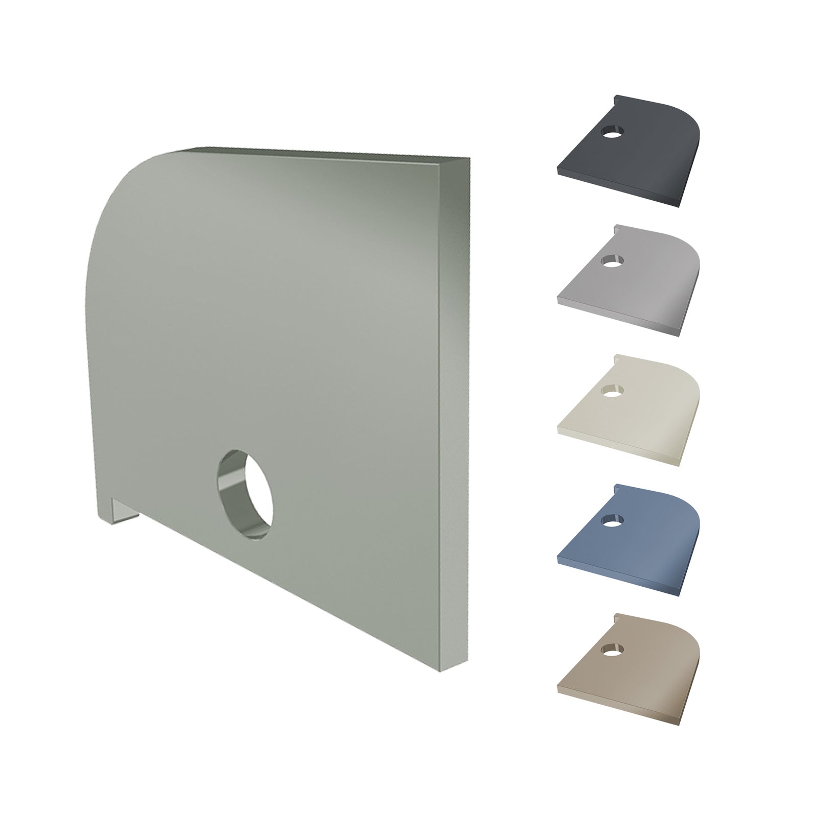 Window Head Trim End Cap for Coastline Shiplap Cladding – Anthracite ...